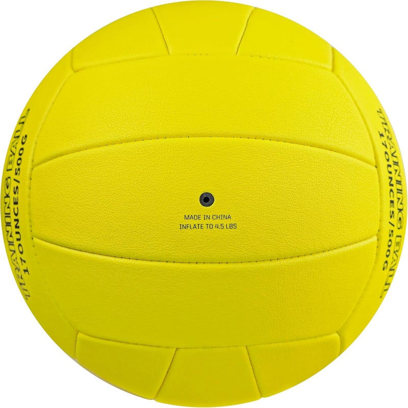 RUN2PEAK Heavy Weight Volleyball Ball Official Size 5 Setter Training Volleyballs PU Practice Volley Balls for Indoor Rebounder Equipment Setters Weighted Volleyball Setting Trainer - Image 3